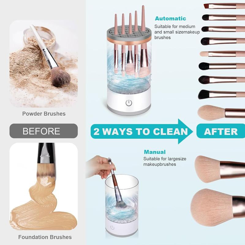 BrushBliss™  Electric Makeup Brush Cleaner