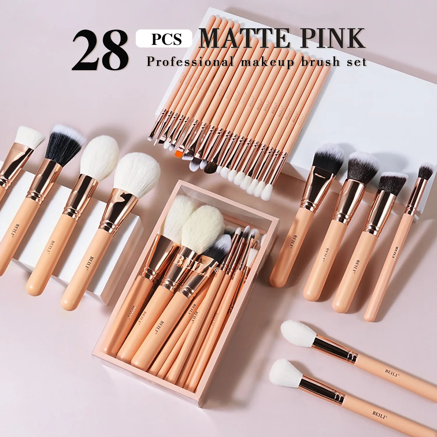 Flawless Finish™ high Quality Make up Brush Set 