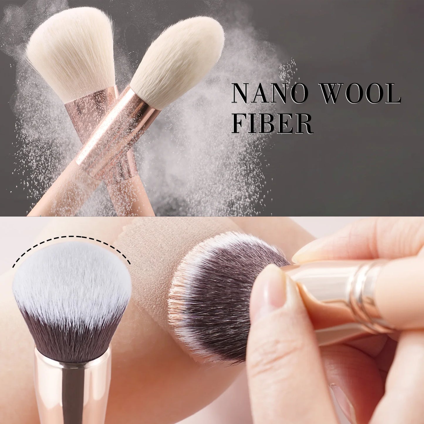 Flawless Finish™ high Quality Make up Brush Set 