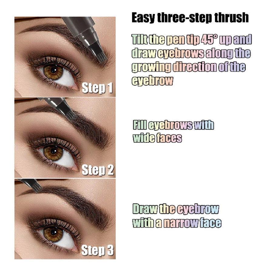 BrowMaster™ 3D Microblading Waterproof Eyebrow Pen