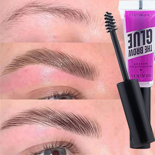 Stuck Brow Glue™ Waterproof Transparent Eyebrow Styling Gel 